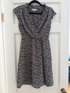 Monteau Black & White Dress